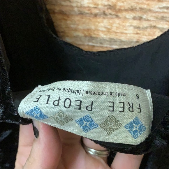 Free people Velvet Chiffon Empire - Picture 4 of 7